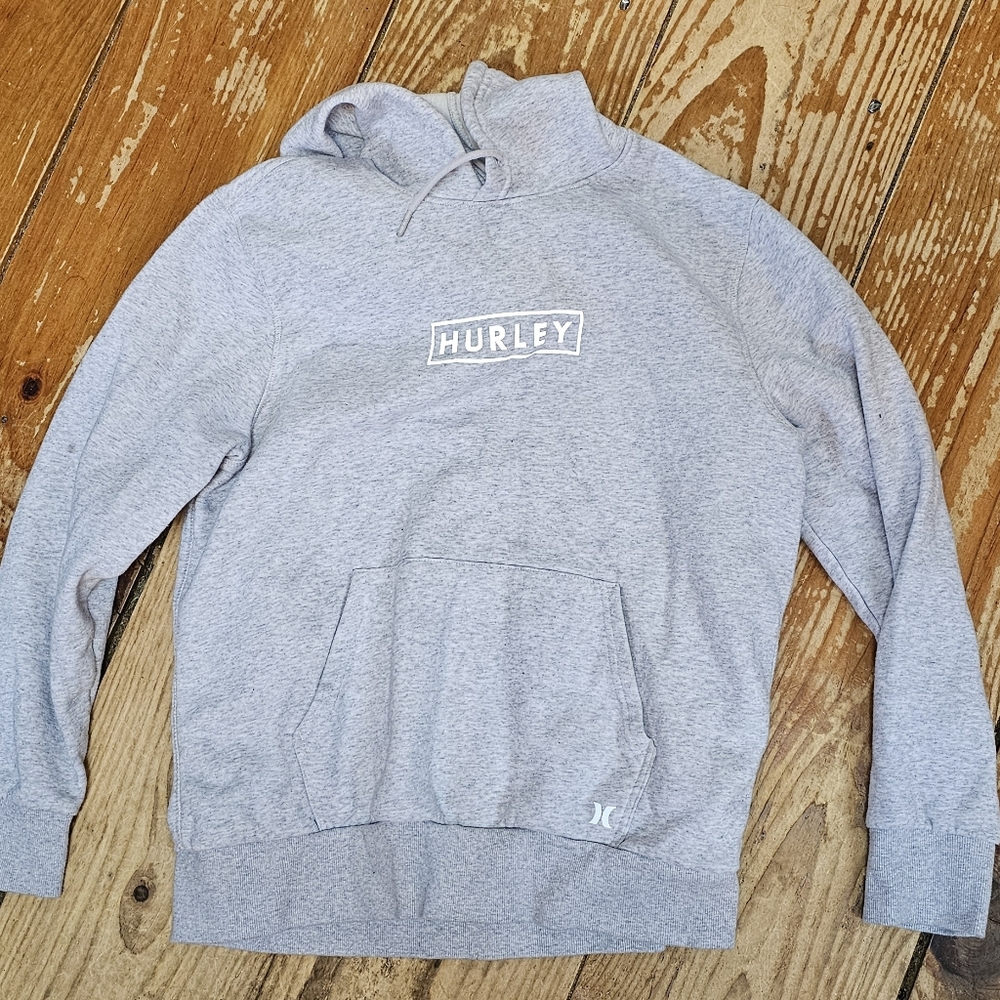 Men's large gray hoodie